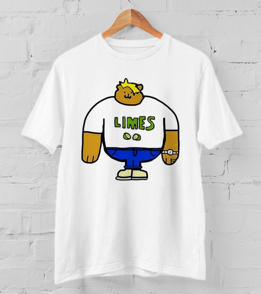Limes Shayne Character With Lime Slices T-Shirt