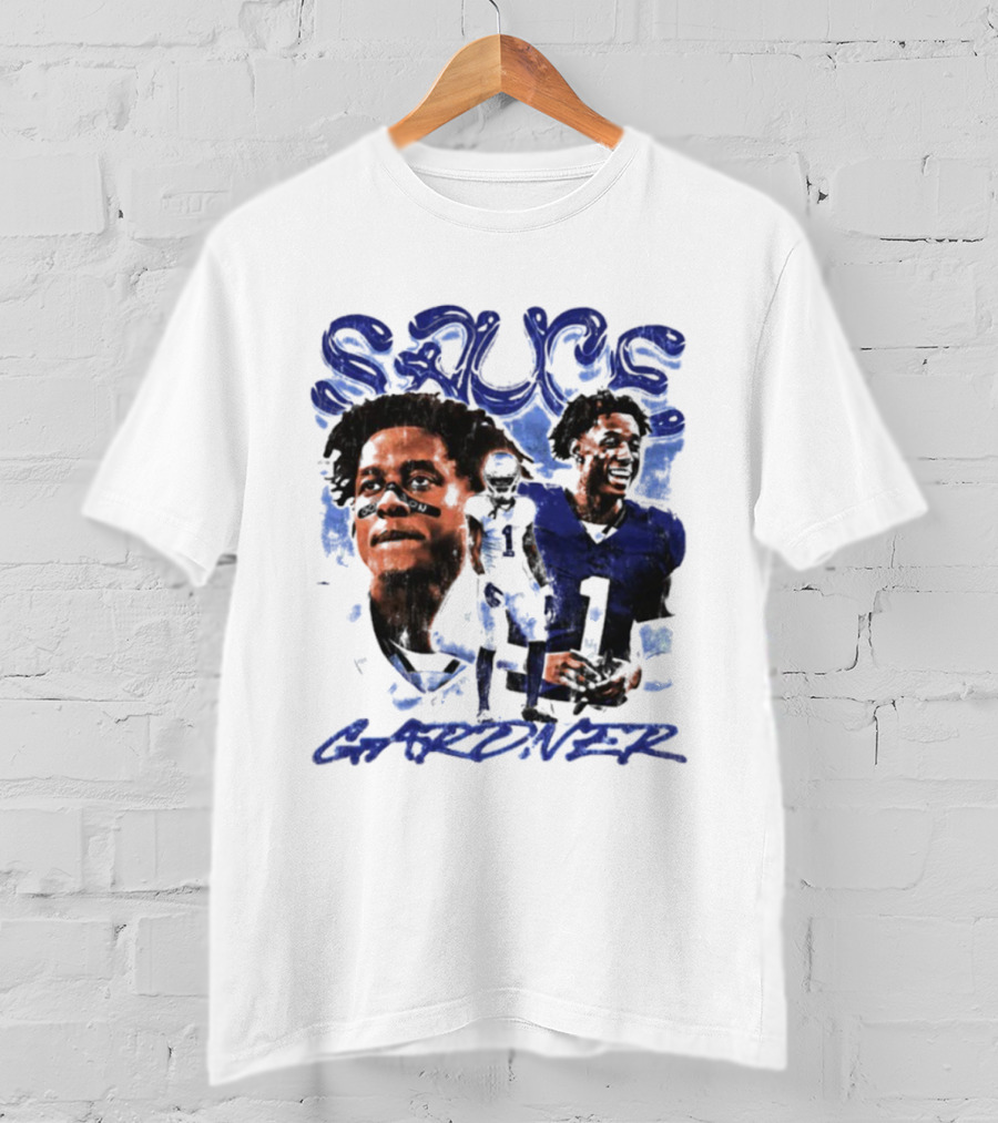 Sauce Gardner Indianapolis Colts NFL Vintage Style T-Shirt