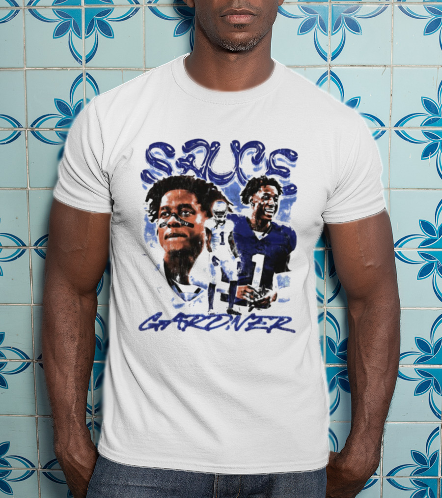 Sauce Gardner Indianapolis Colts NFL Vintage Style T-Shirt