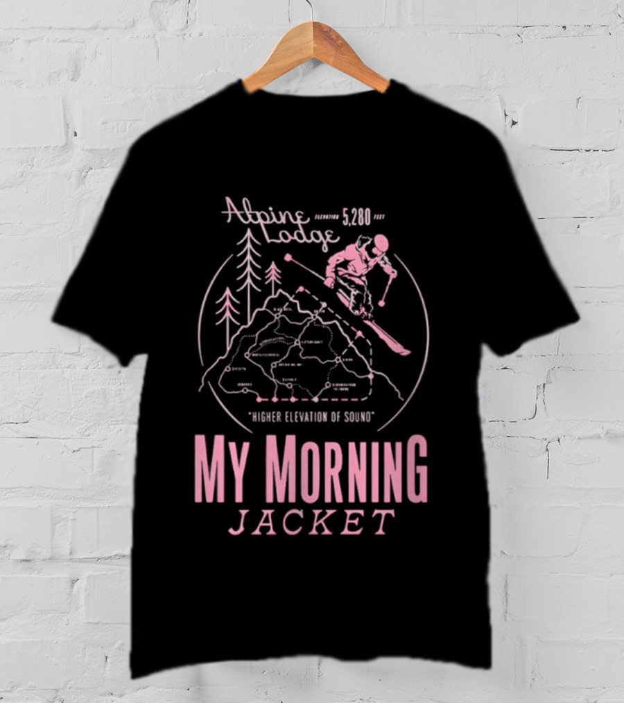 Alpine Lodge 5280 My Morning Jacket Higher Elevation Of Sound Winter 2025 T-Shirt