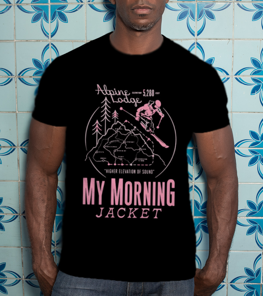 Alpine Lodge 5280 My Morning Jacket Higher Elevation Of Sound Winter 2025 T-Shirt