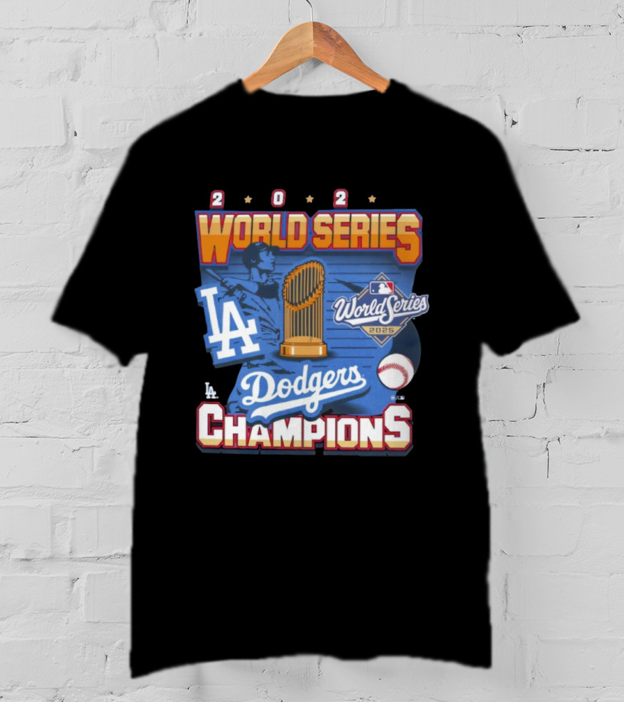 Los Angeles Dodgers 2025 World Series Champions MLB Takashi T-Shirt