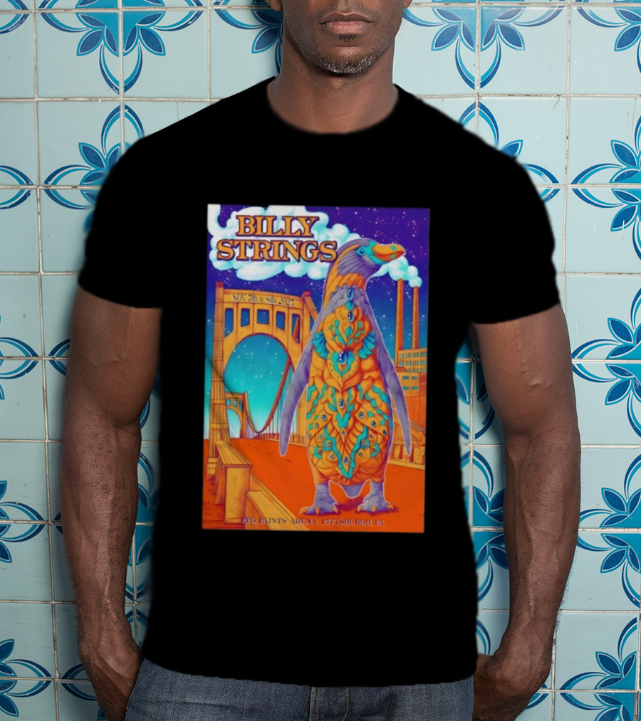 Billy Strings Nov 7 8 2025 PPG Paints Arena Pittsburgh T-Shirt