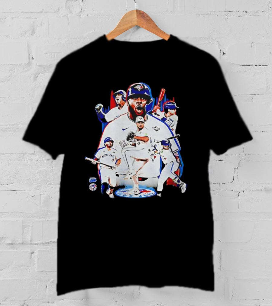 Toronto Blue Jays Baseball Players 2025 MLB Team Nike T-Shirt