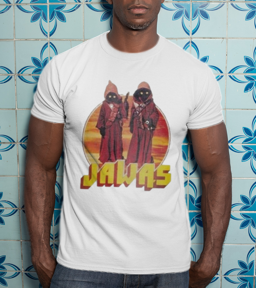 Star Wars A New Hope Jawas Sunset Scene T-Shirt