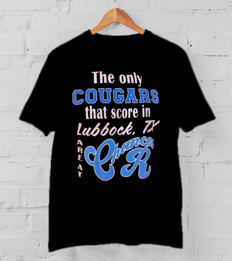 BYU Cougars Score In Lubbock TX At Chances R T-Shirt