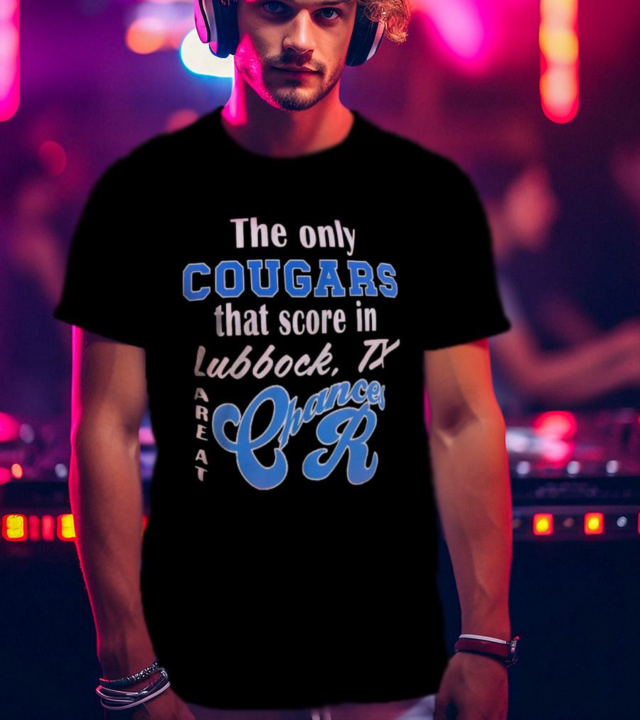 BYU Cougars Score In Lubbock TX At Chances R T-Shirt