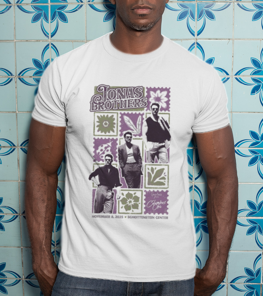 Jonas Brothers 2025 Value City Arena Columbus OH Nov 08 T-Shirt