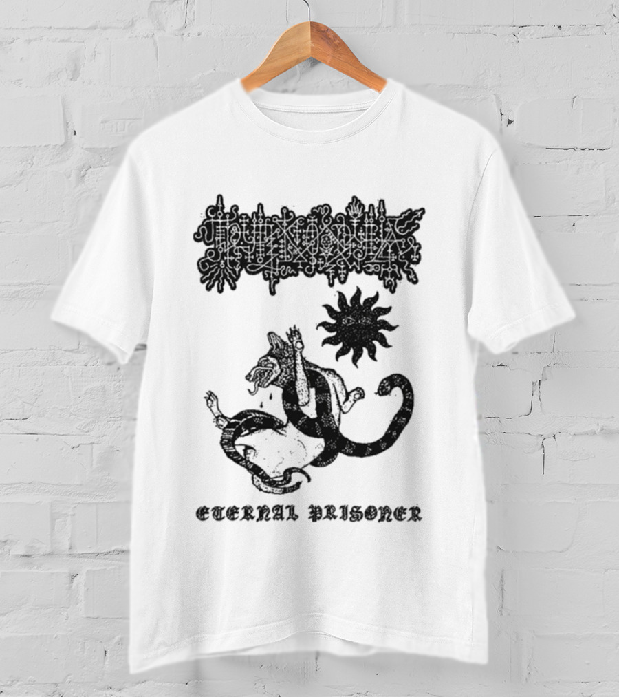Труп Колдуна Warlock Corpse Serpent Sun Eternal Prisoner T-Shirt