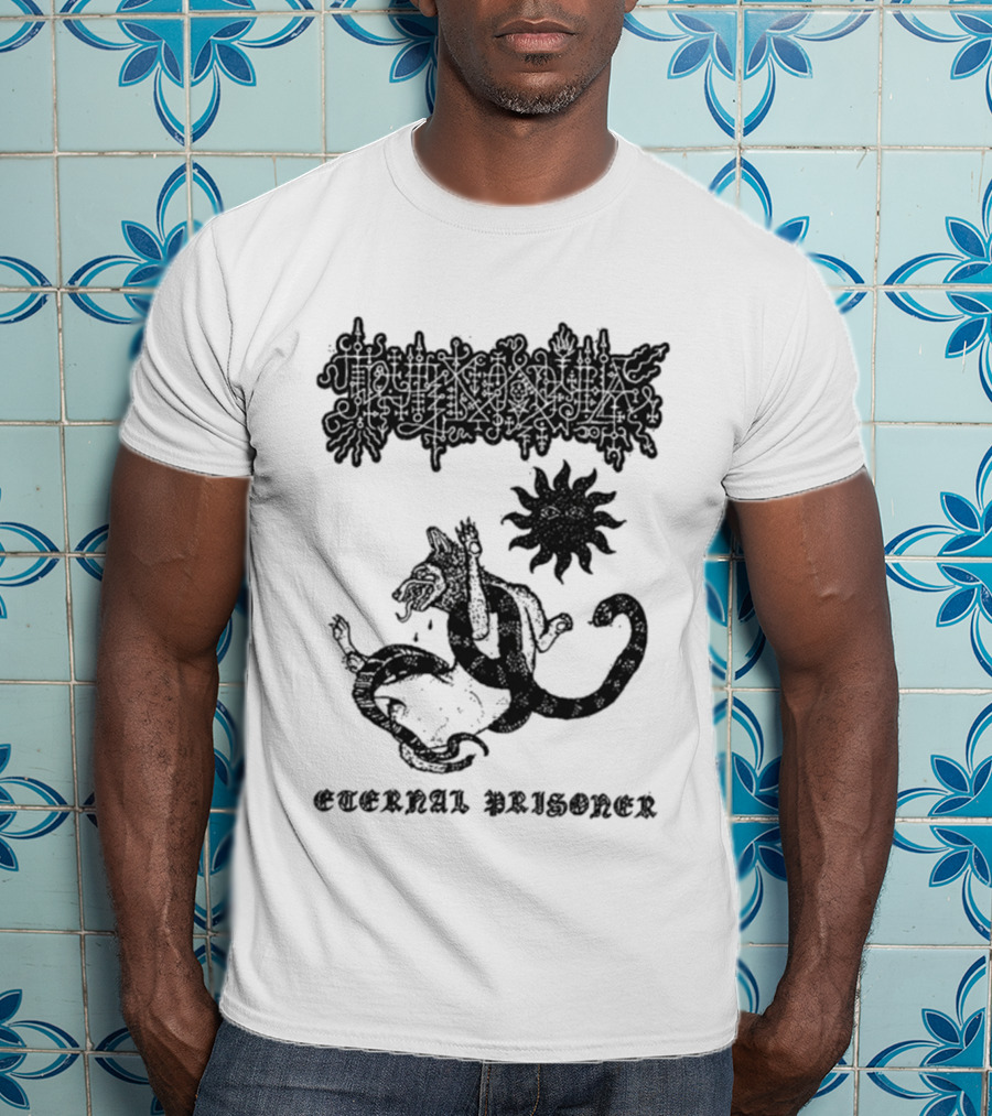 Труп Колдуна Warlock Corpse Serpent Sun Eternal Prisoner T-Shirt