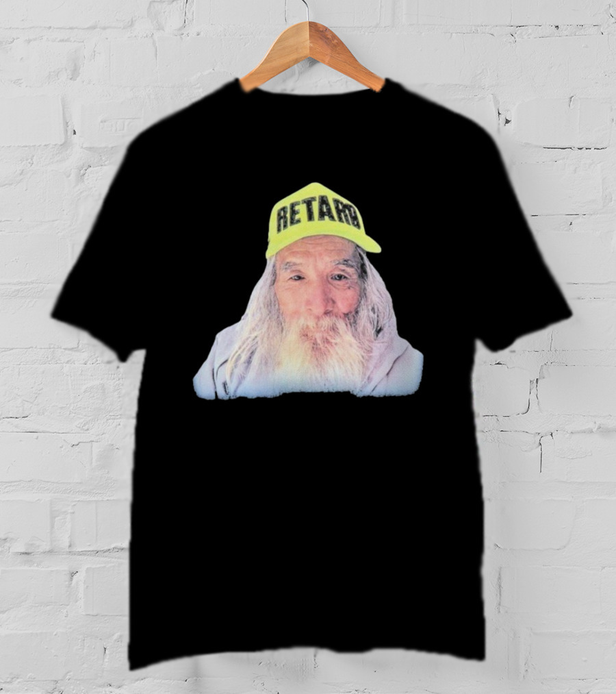 RETARD Fuji Parody Hat Old Man Iconic Style T-Shirt