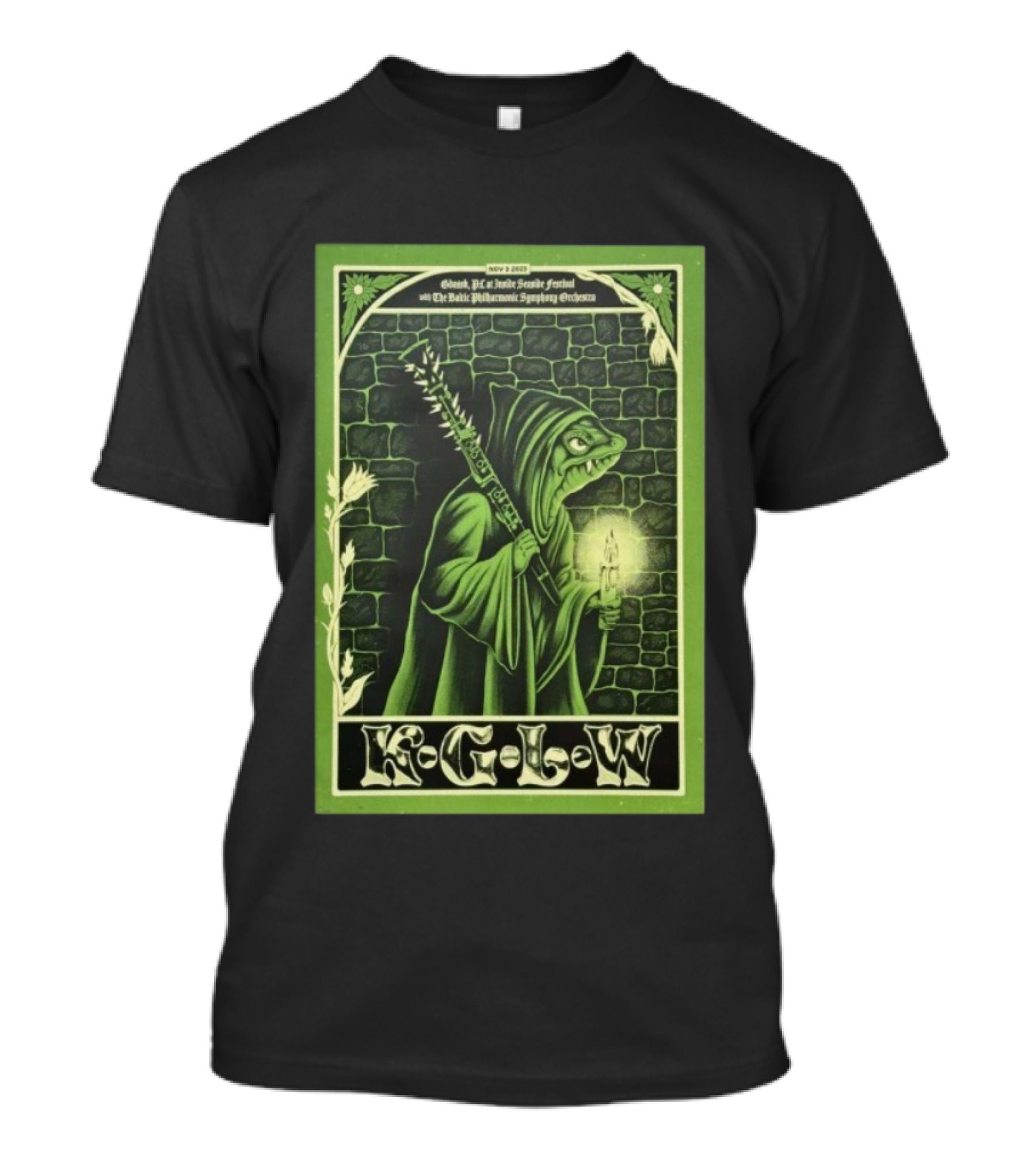 King Gizzard And The Lizard Wizard Nov 9 2023 Inside Seaside Festival Gdańsk Baltic Philharmonic Symphony Orchestra T-Shirt