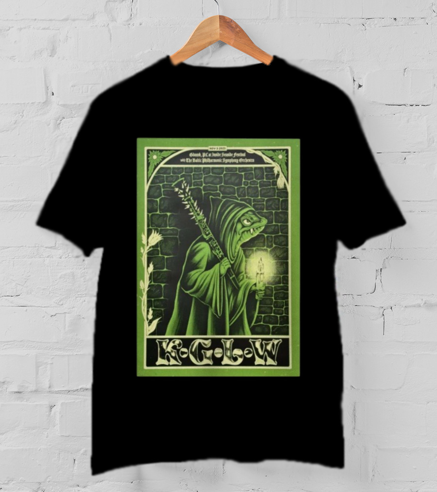 King Gizzard And The Lizard Wizard Nov 9 2023 Inside Seaside Festival Gdańsk Baltic Philharmonic Symphony Orchestra T-Shirt