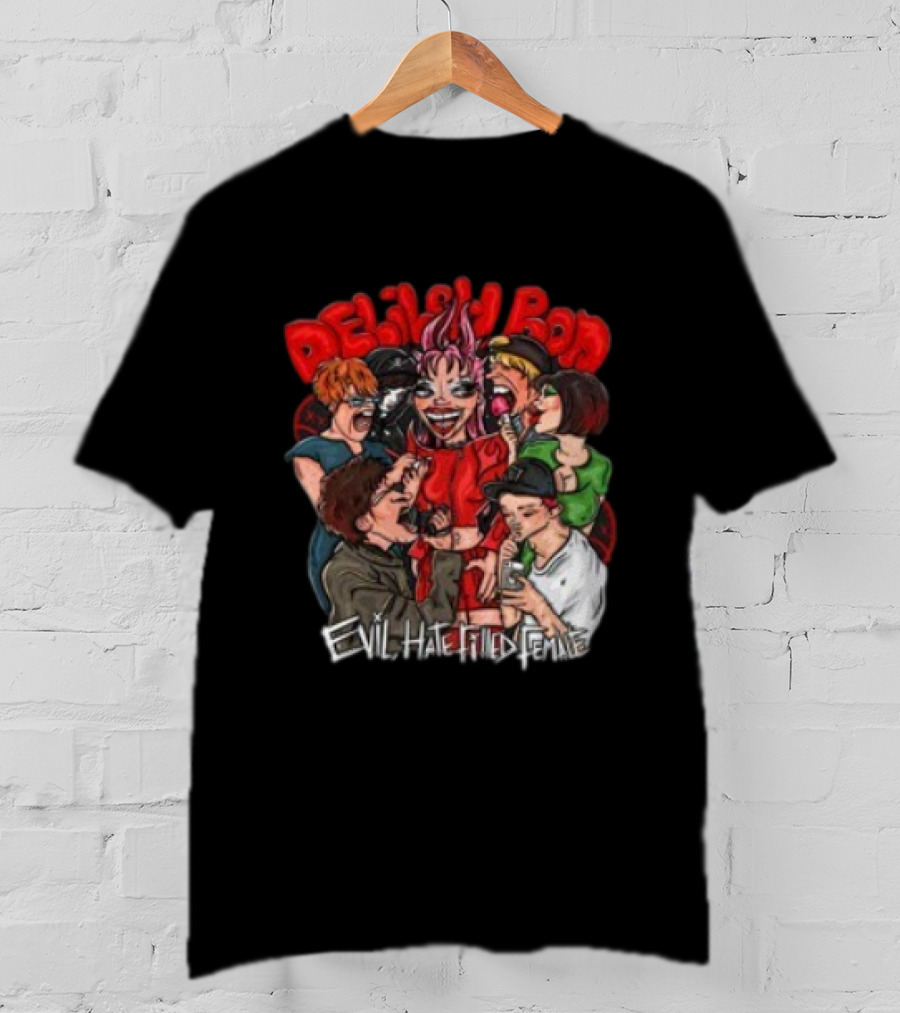 Delilah Bon Evil Hate Filled Female 2024 Tour Characters T-Shirt