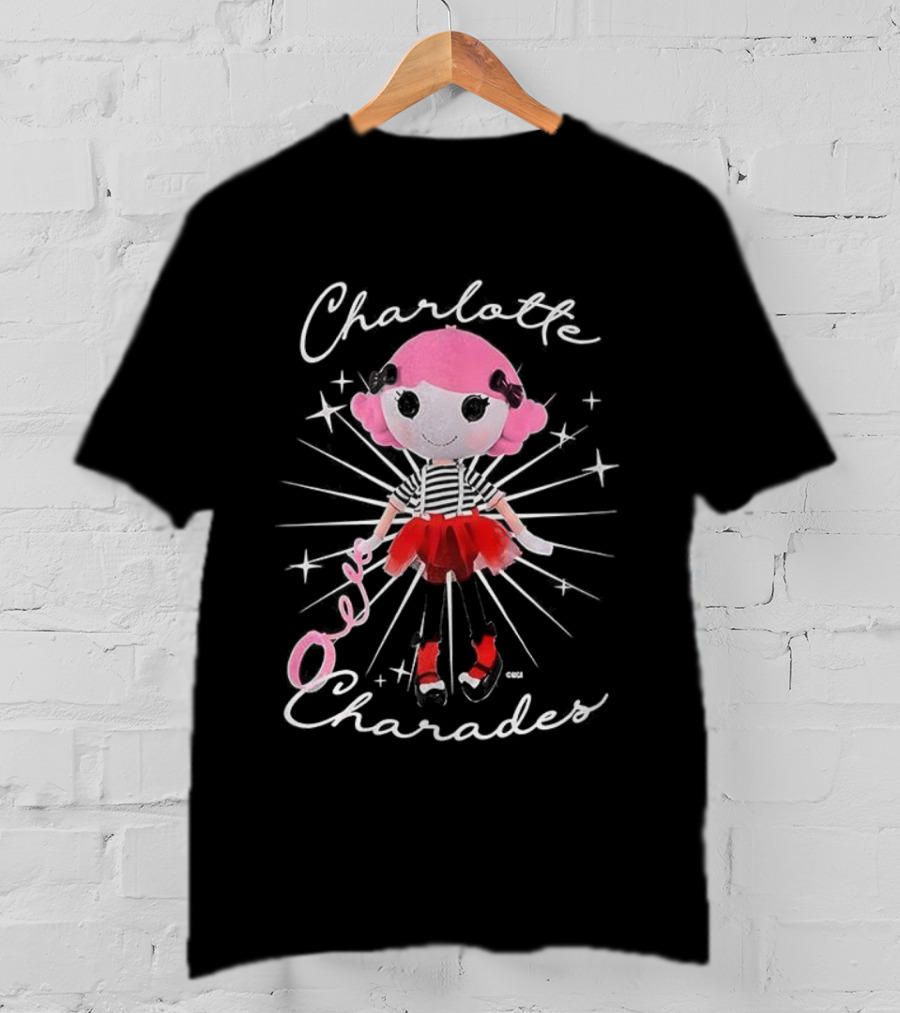 Lalaloopsy Charlotte Charades Pink Hair Red Skirt Character T-Shirt