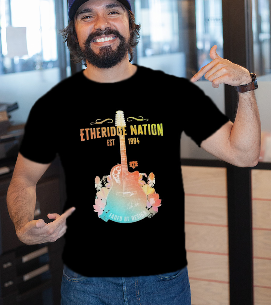 Etheridge Nation Est 1994 Faded By Design T-Shirt