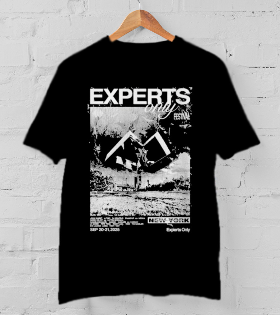 Experts Only John Summit New York Music Festival September 2023 T-Shirt