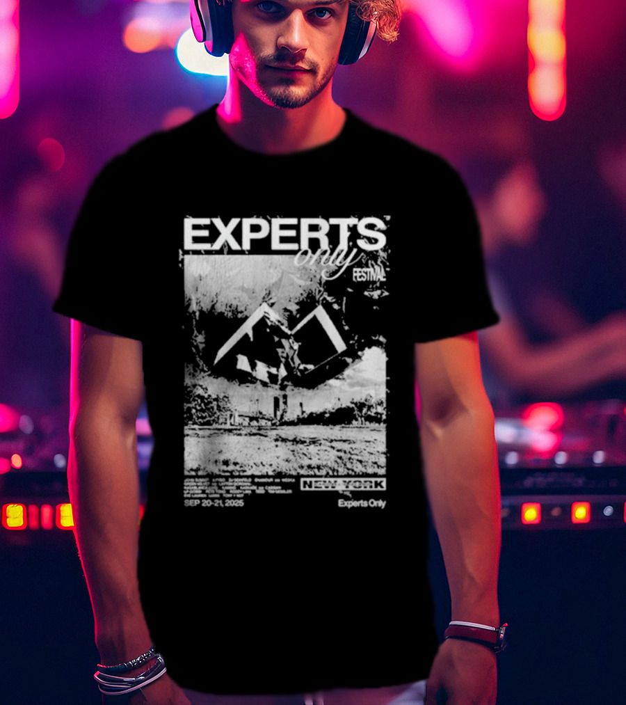 Experts Only John Summit New York Music Festival September 2023 T-Shirt