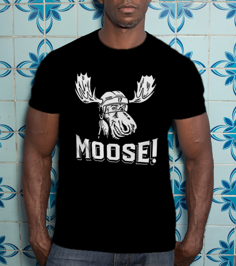 Moose Mikko Rantanen Hockey Fan Apparel T-Shirt