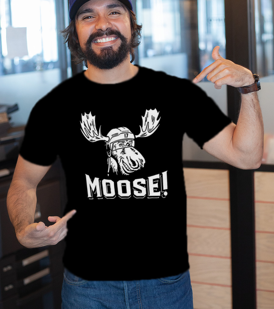 Moose Mikko Rantanen Hockey Fan Apparel T-Shirt