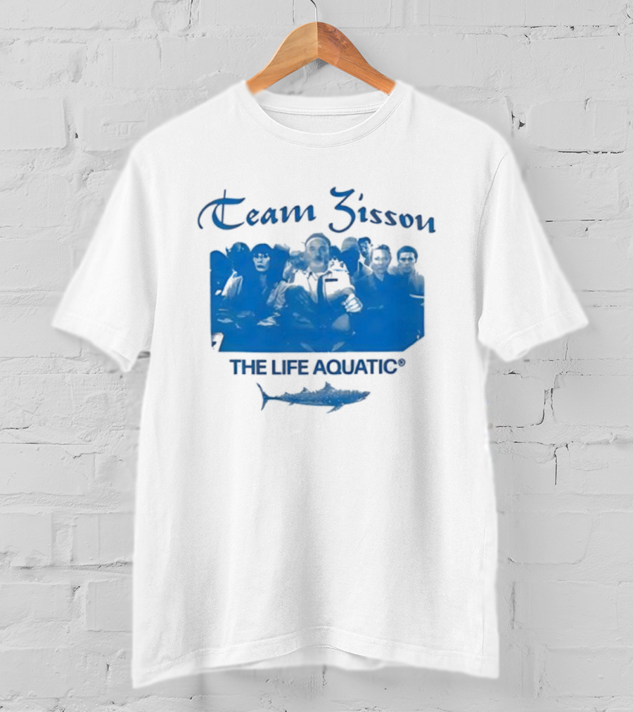 Team Zissou The Life Aquatic Crew Members Adventure T-Shirt