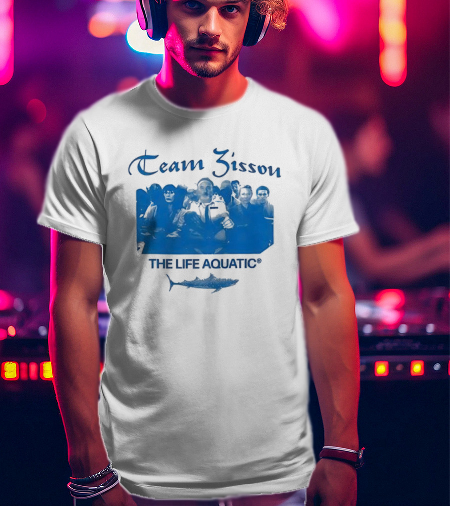 Team Zissou The Life Aquatic Crew Members Adventure T-Shirt