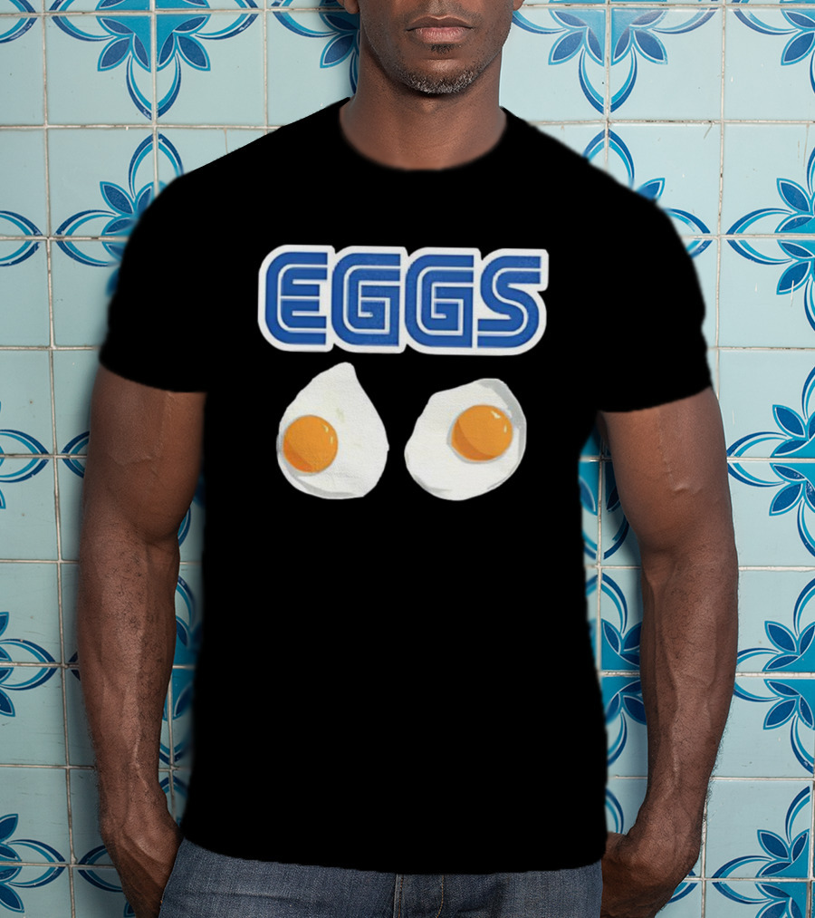 EGGS Funny Two Fried Parody Tunic T-Shirt