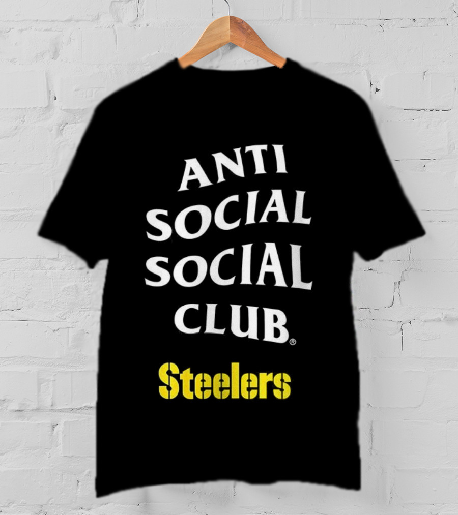 Anti Social Social Club Steelers T-Shirt