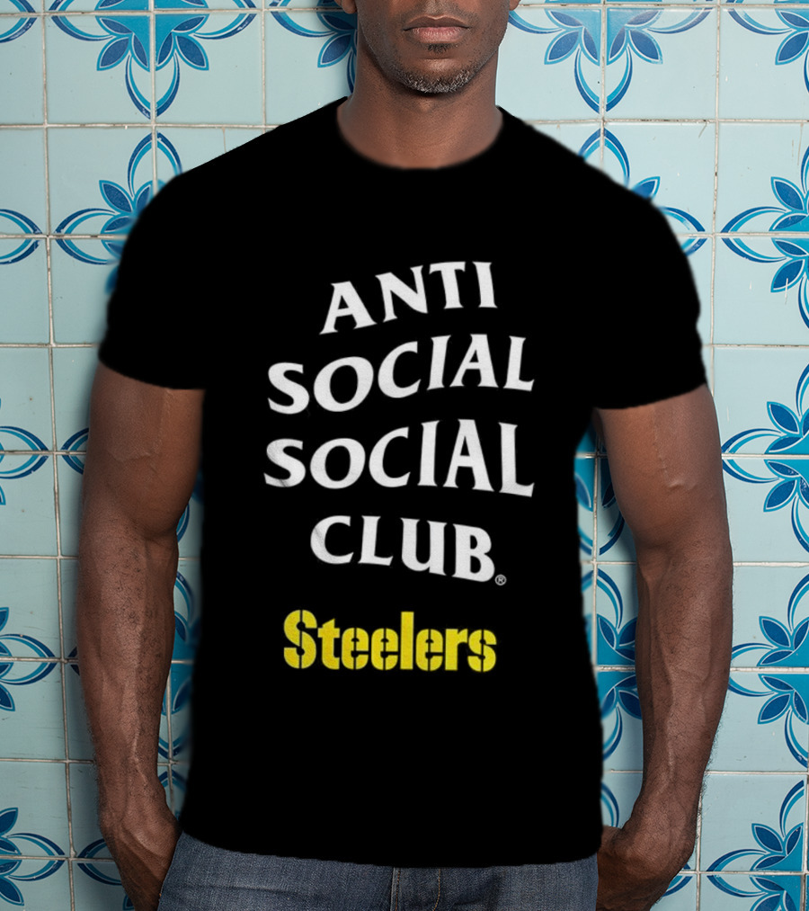 Anti Social Social Club Steelers T-Shirt