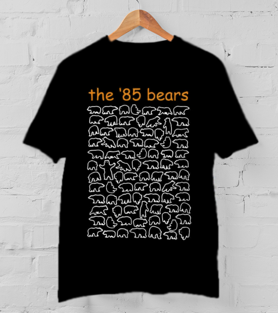 Chicago Bears The 85 Bears 1985 Retro Football Collection T-Shirt