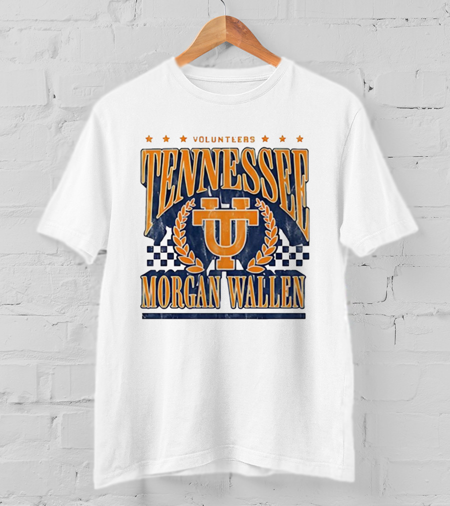 Tennessee Volunteers Morgan Wallen UT Logo T-Shirt