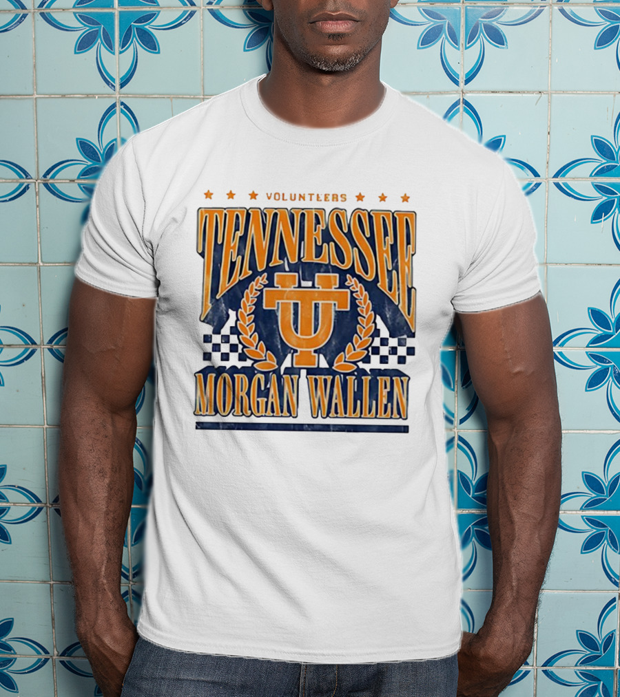 Tennessee Volunteers Morgan Wallen UT Logo T-Shirt