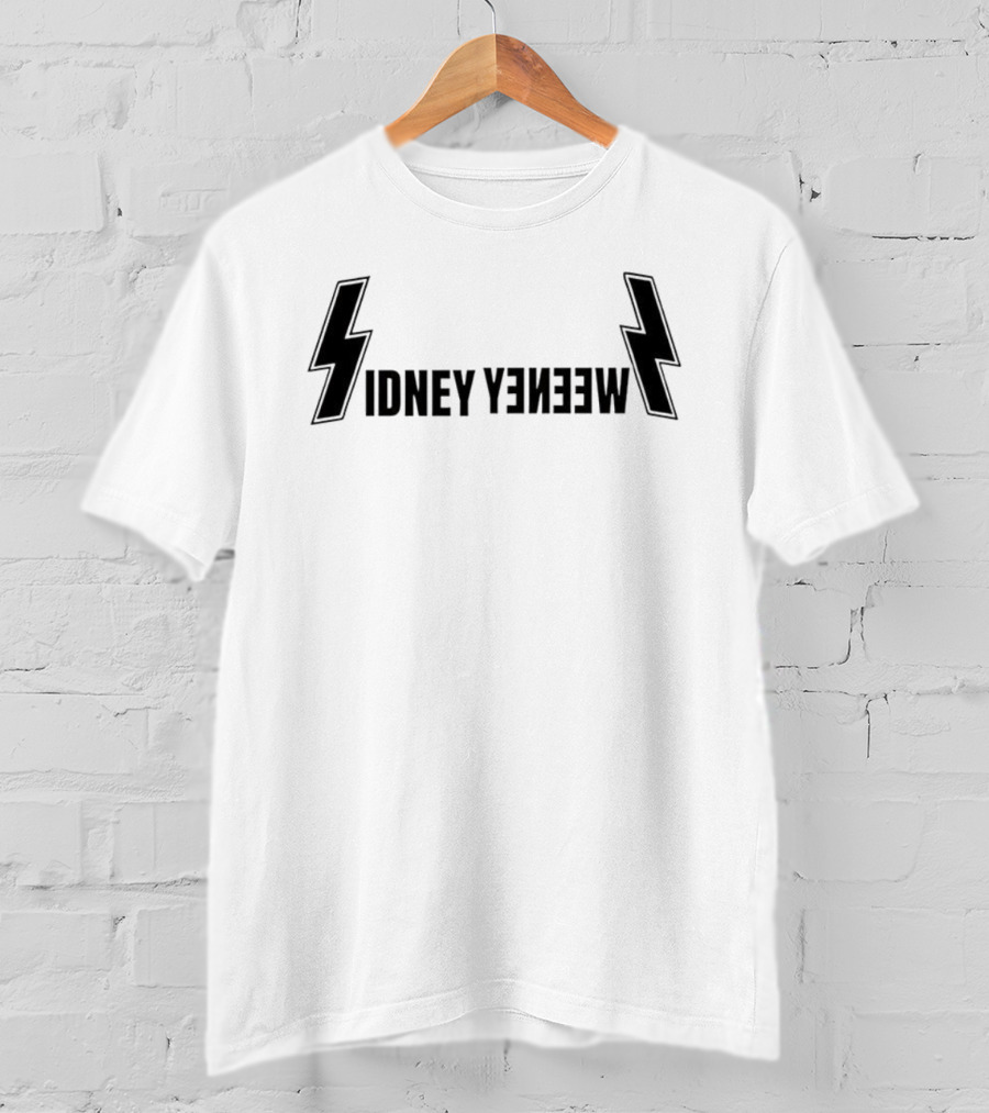 Sidney Sweeney Lightning Bolt Symbols T-Shirt