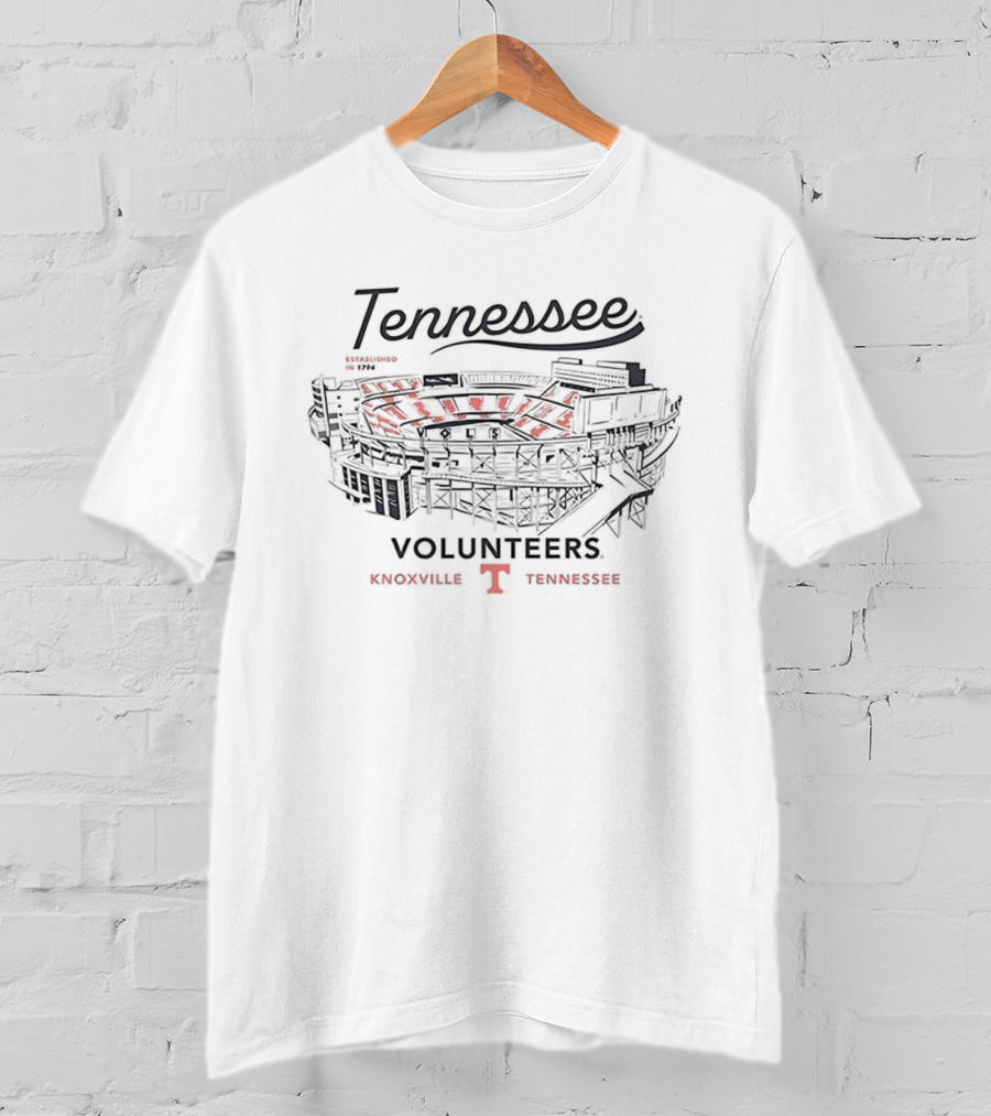 Tennessee Volunteers Neyland Stadium Knoxville Est 1794 T-Shirt