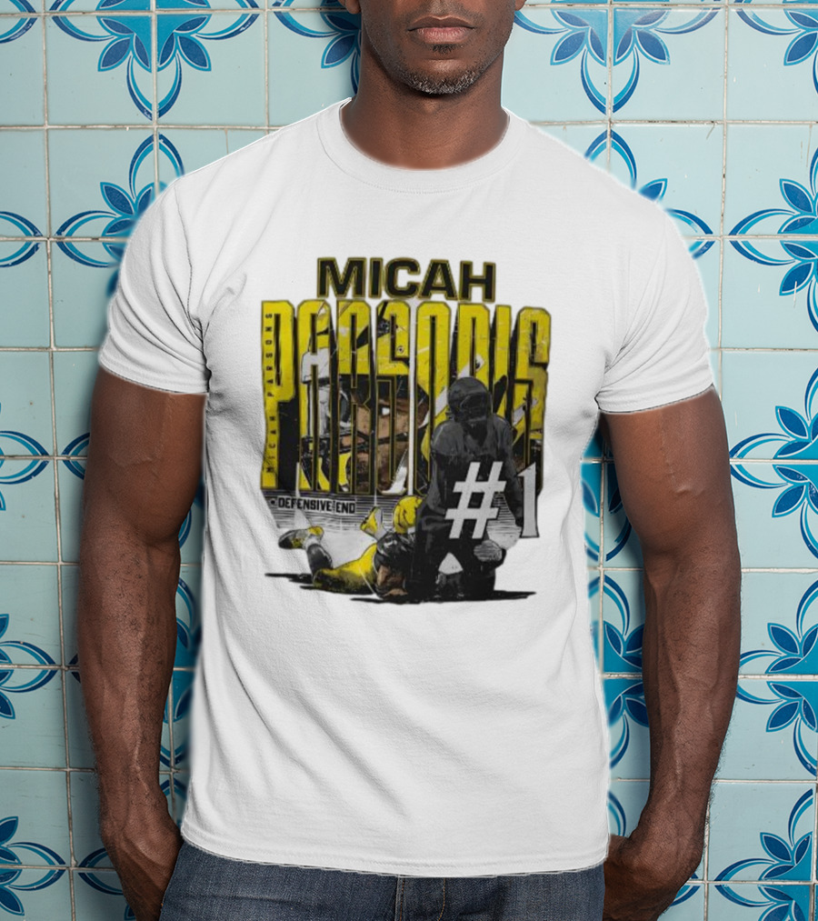 Micah Parsons Defensive End Number 1 T-Shirt