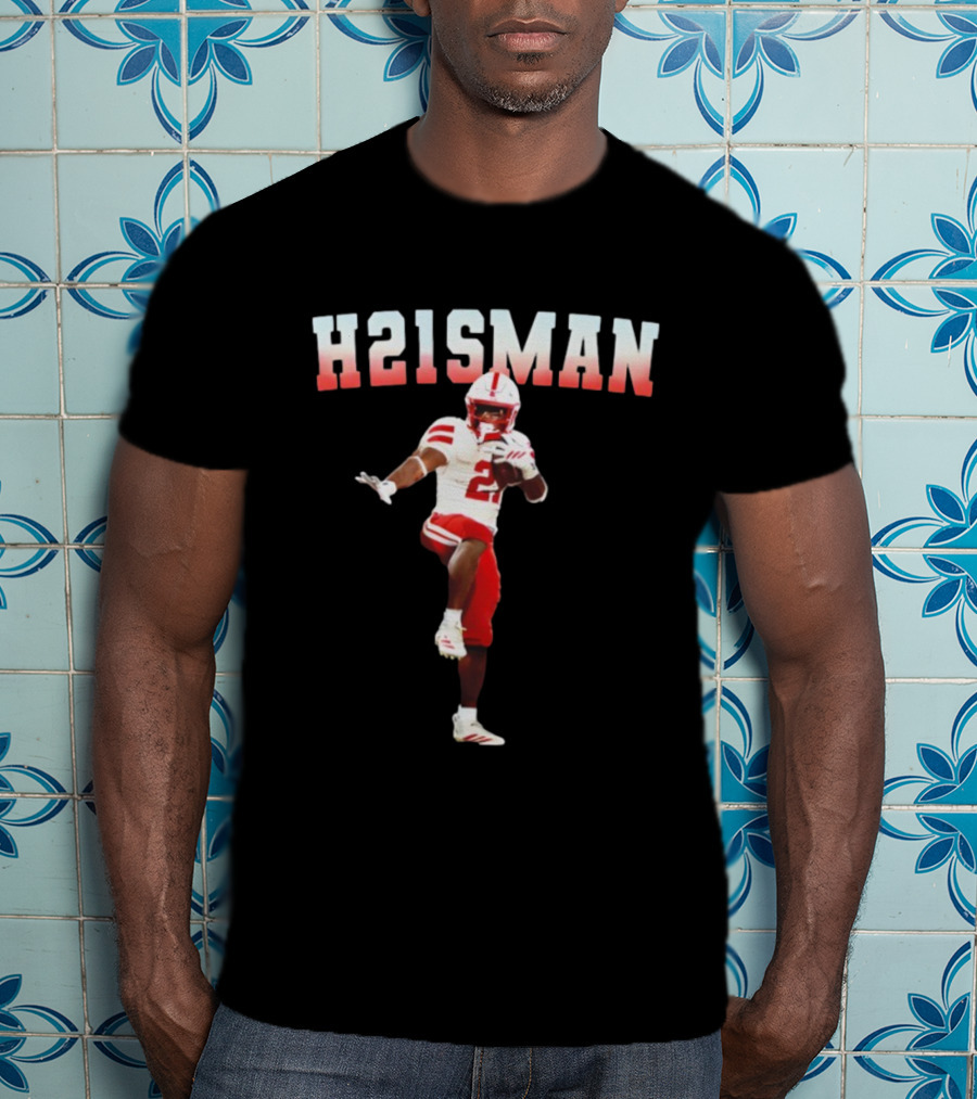 H21SMAN Emmett Johnson Football Celebration T-Shirt