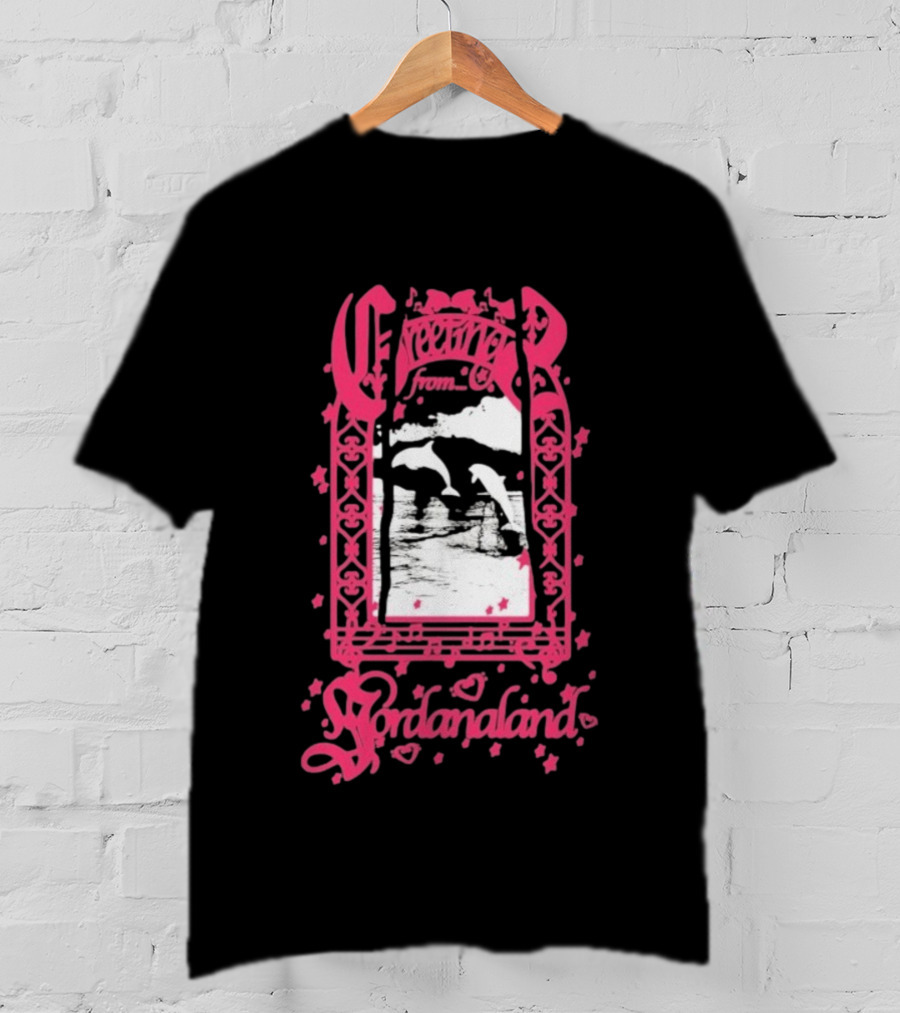 Greetings From Jordanaland Dolphins T-Shirt