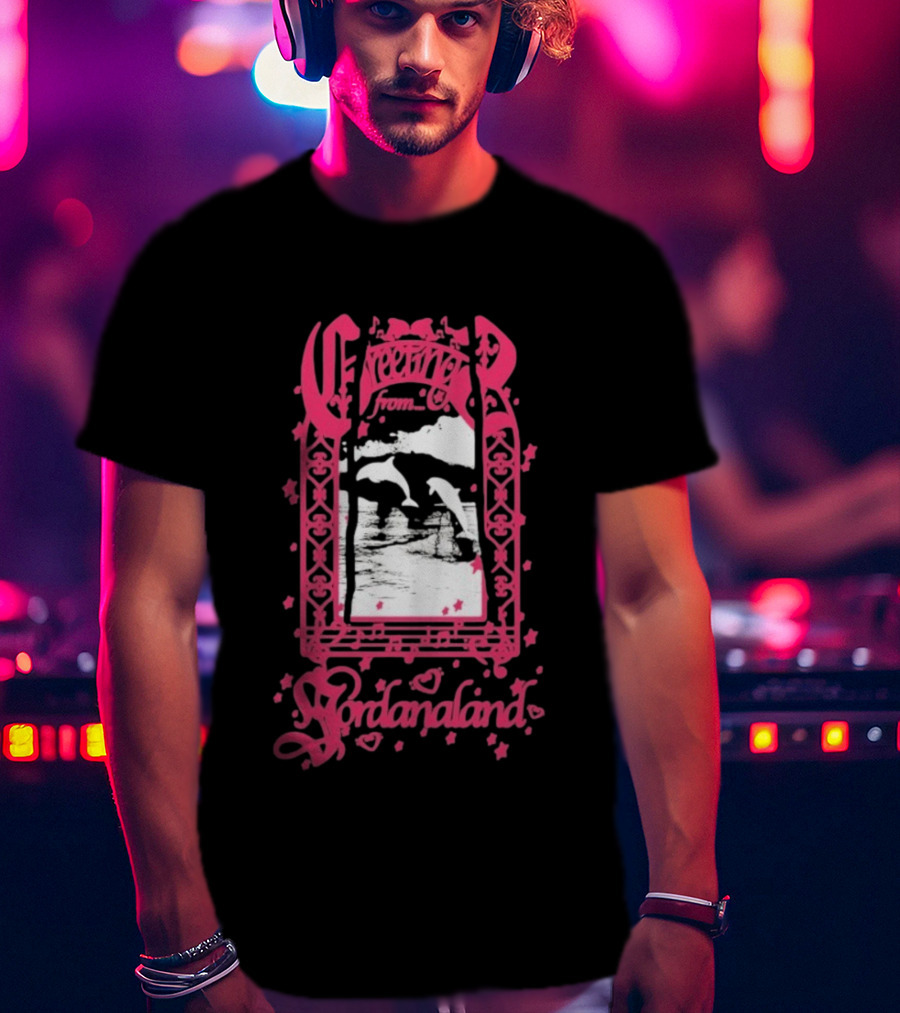 Greetings From Jordanaland Dolphins T-Shirt