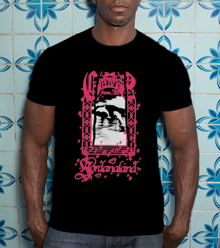 Greetings From Jordanaland Dolphins T-Shirt