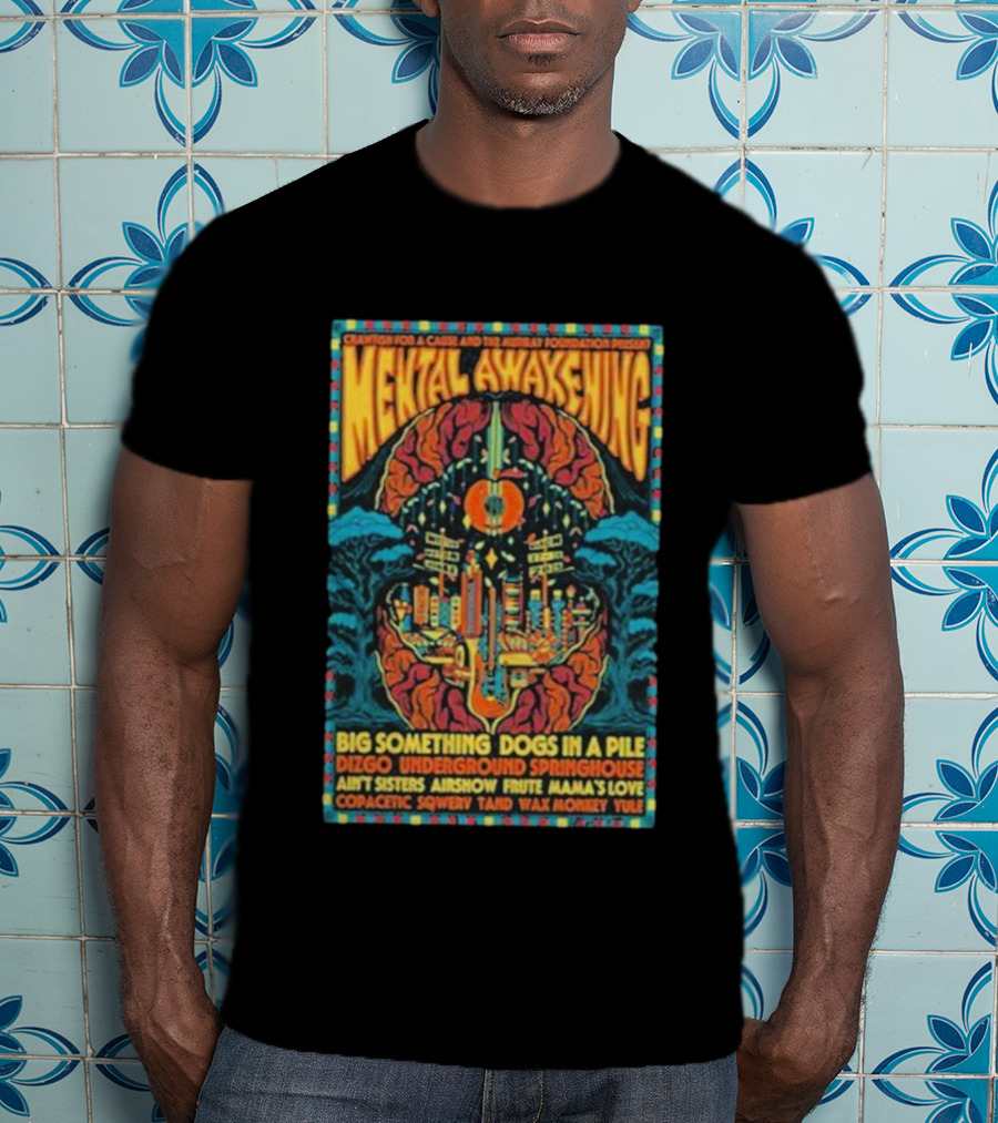 Mental Awakening Atlanta 2026 Big Something Dogs In A Pile March 27-28 Festival T-Shirt
