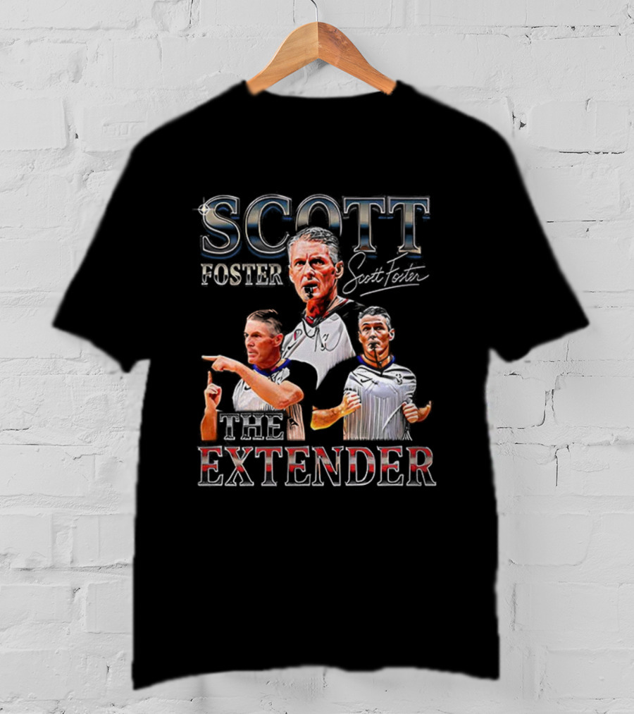 Scott Foster The Extender Signature Cleveland Cavs T-Shirt