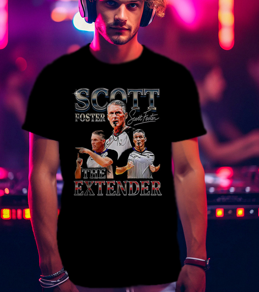 Scott Foster The Extender Signature Cleveland Cavs T-Shirt