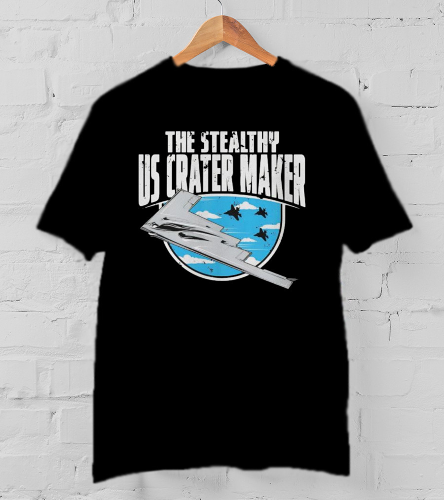 The Stealthy US Crater Maker Fighter Jets Sky Scene T-Shirt