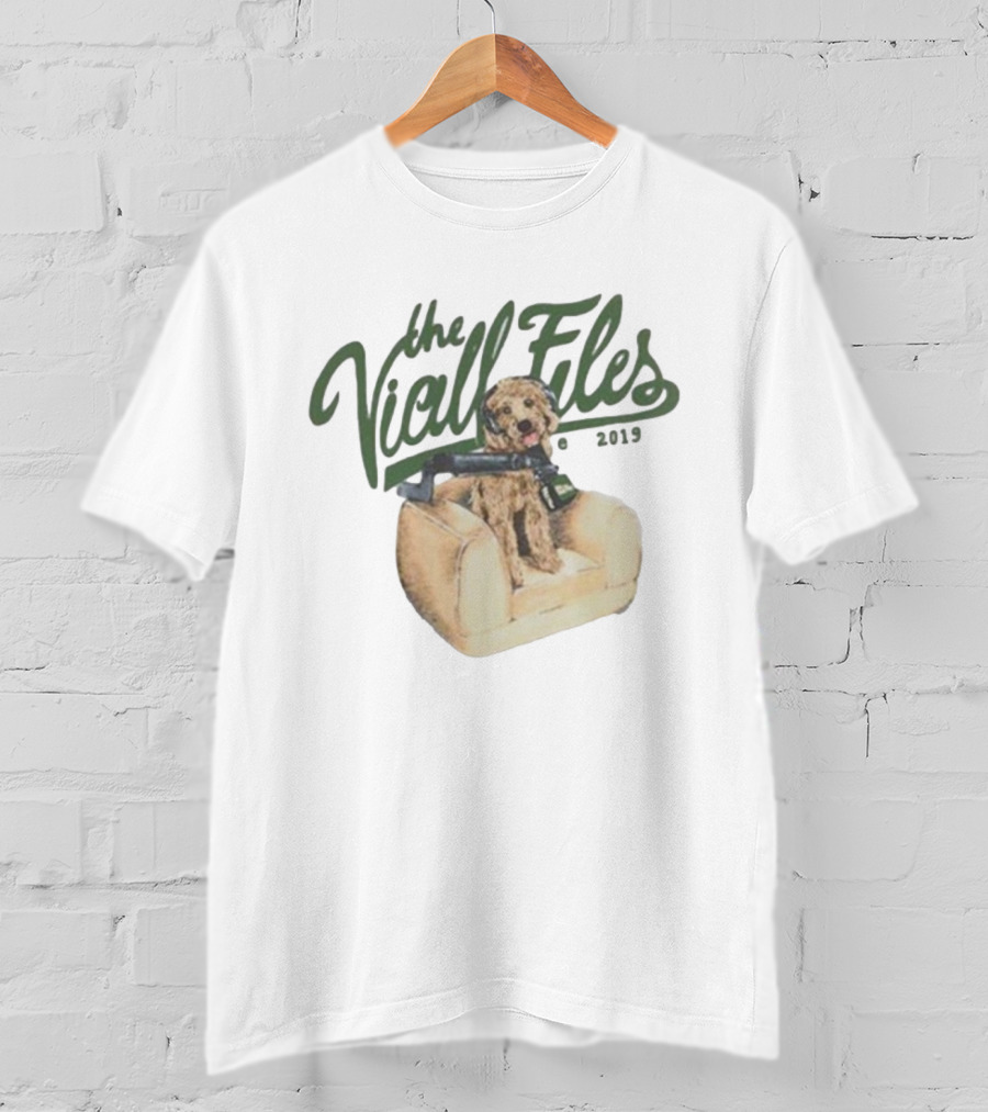 The Viall Files 2015 Dog Sofa Graphic Vintage Style T-Shirt