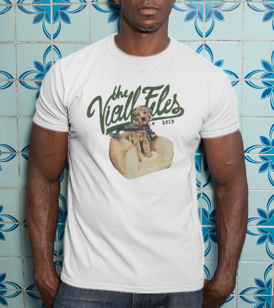 The Viall Files 2015 Dog Sofa Graphic Vintage Style T-Shirt