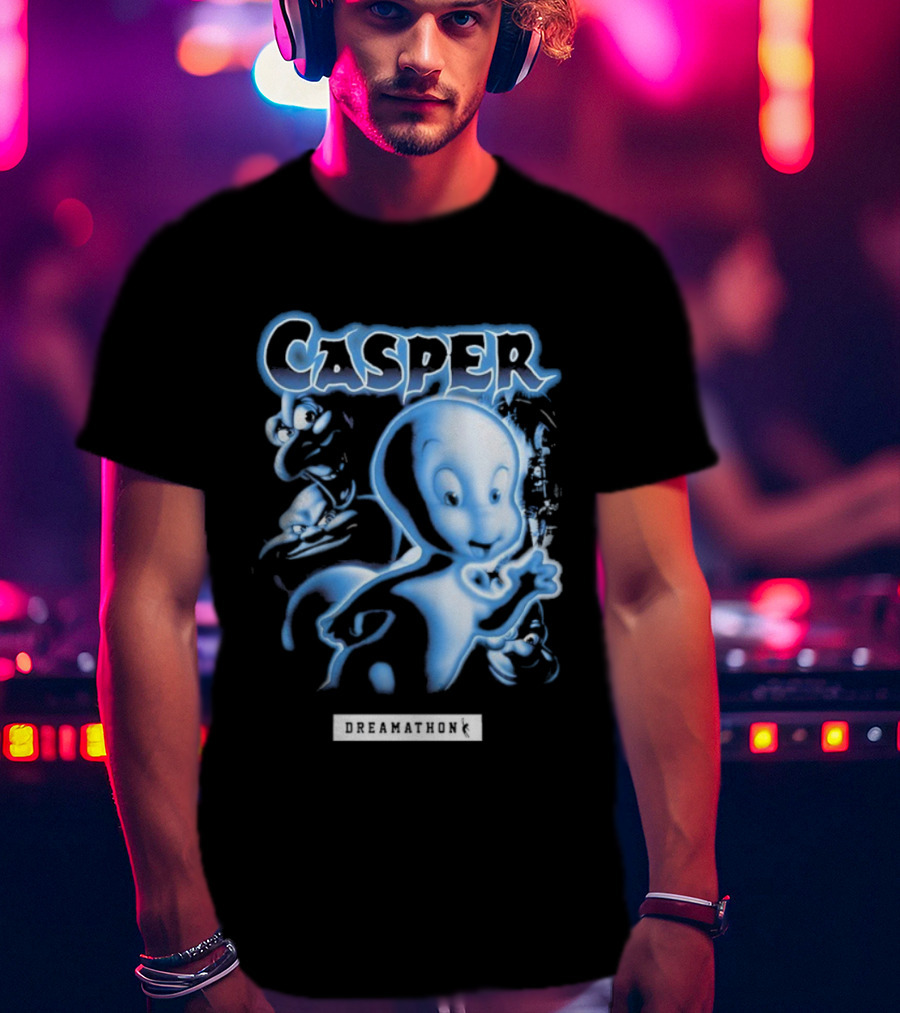 Casper Dreamathon Friendly Ghost Classic Style T-Shirt