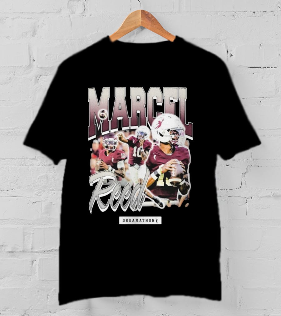 Marcel Reed Dreamathon Football Quarterback Number 10 T-Shirt