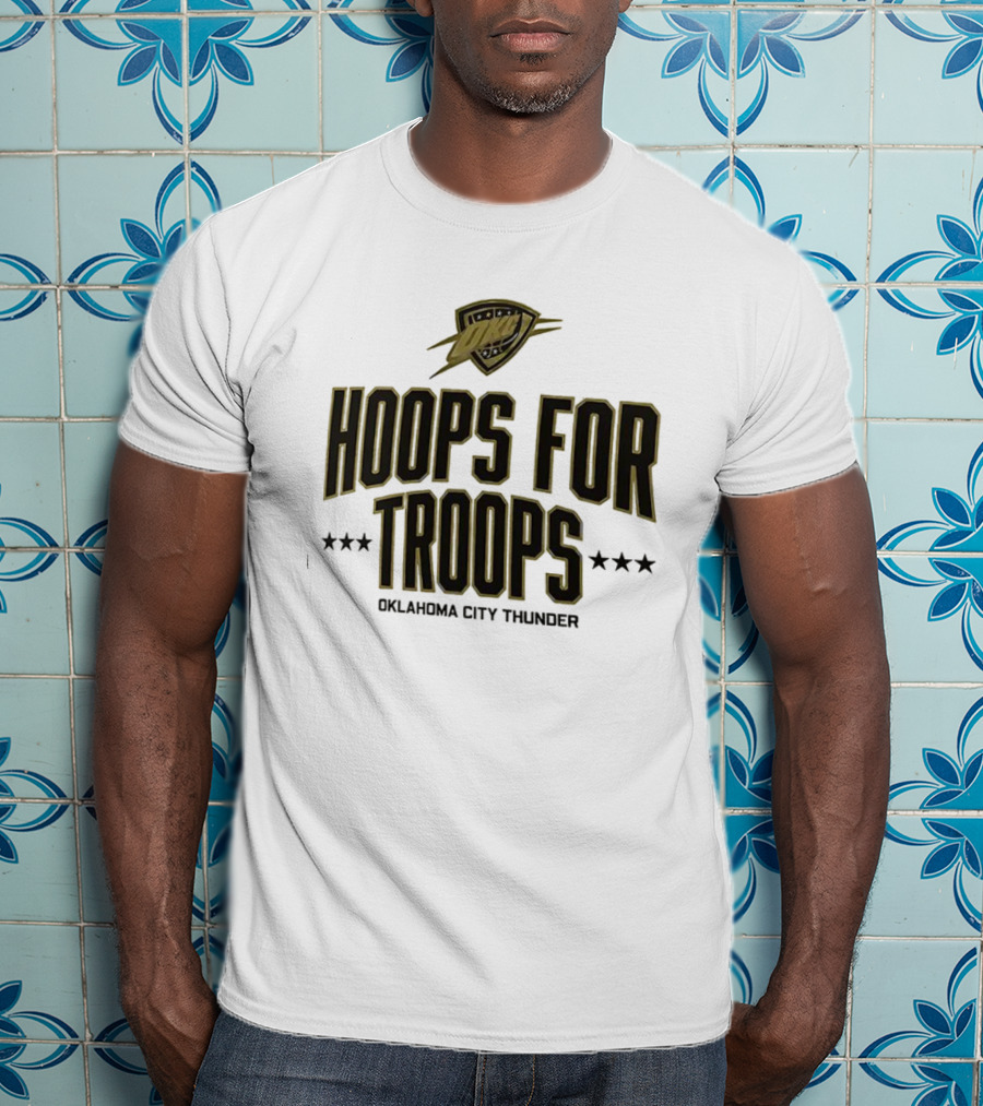 Hoops For Troops Oklahoma City Thunder T-Shirt
