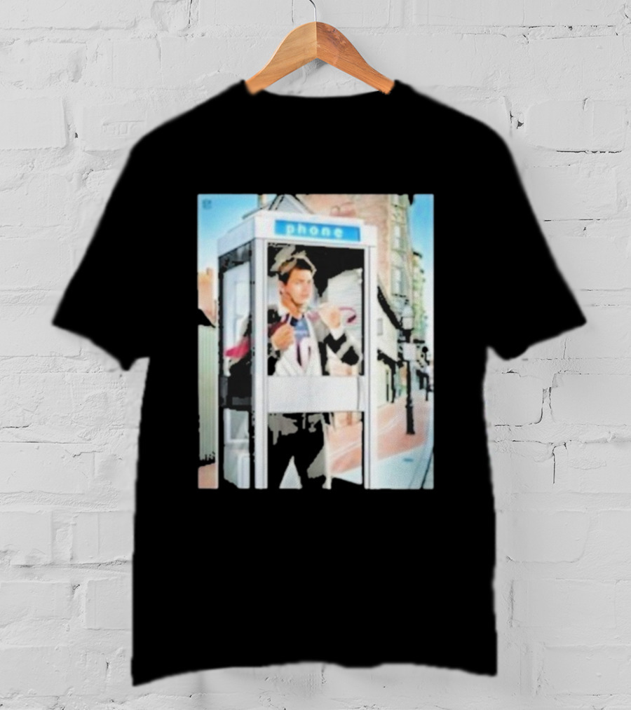 Drake Maye New England Patriots Phone Booth T-Shirt