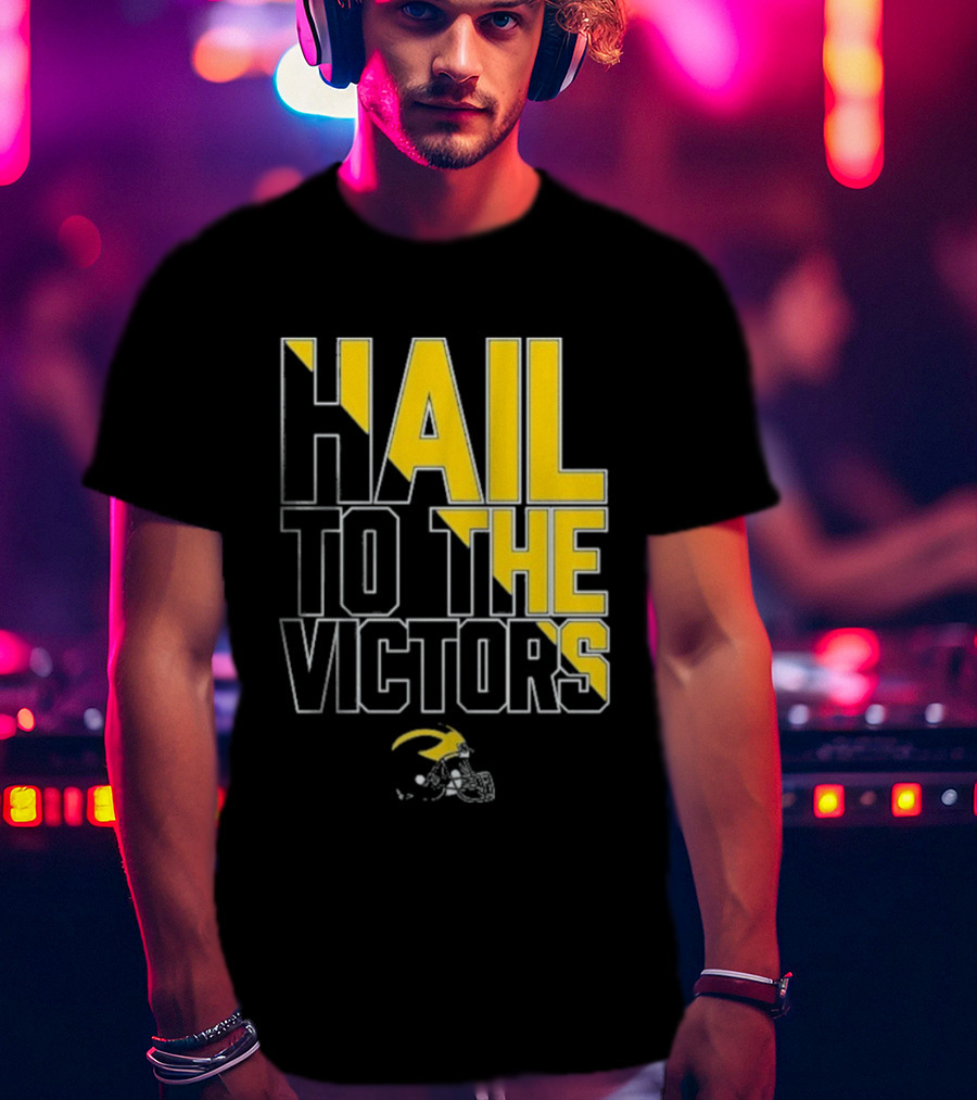 Michigan Wolverines Hail To The Victors T-Shirt